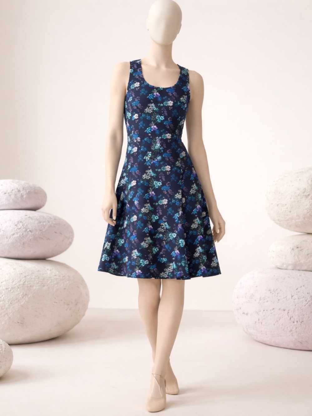 Derek Lam Floral Fit & Flare Dress